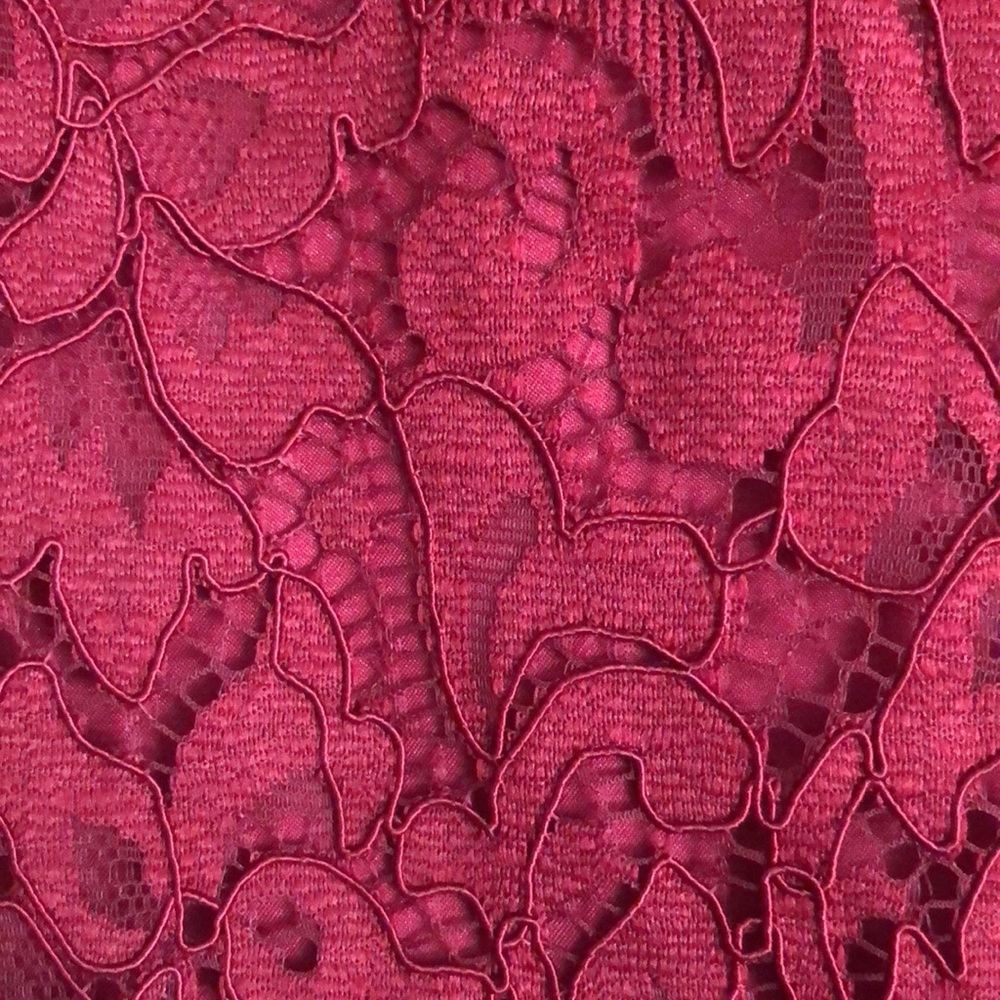🍷WHBM🍷 PETITE BELL-SLEEVE LACE SHIFT DRESS🍷 - Picture 7 of 11